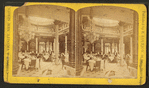 Dining room. Palmer House, Chicago.