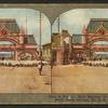 Main entrance to the Great Union Stock Yards [stockyards], Chicago, Ill., U.S.A.