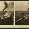 The stock yards and packing houses of Chicago - one of the world's greatest industries.