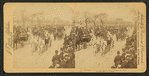 Driving on the Grand Boulevard, Chicago, U.S.A.