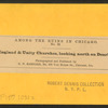 New England and Unity Churches, looing north on Dearborn Street.