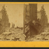 General view: North on LaSalle from Monroe Street.
