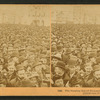 The surging sea of humanity at the opening of the Columbian Exposition.