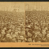 The surging sea of humanity at the opening of the Columbian Exposition.