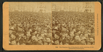 The surging sea of humanity at the opening of the Columbian Exposition.