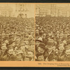 The surging sea of humanity at the opening of the Columbian Exposition.