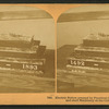 Electric button pressed by President Cleveland to unfurl flags and start machinery at the Columbian Exposition.