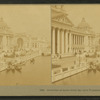 Gondolas at home from the Lion Fountain, Columbian Exposition.