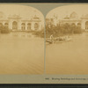 Mining building and gondols, Columbian Exposition.