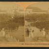 Wooded Island from Horticultural Hall, Columbian Exposition.
