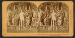 Columbia and her maids of honor, Agricultural building, Columbian Exposition.