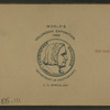 A rare bit of the beautiful German exhibit, Liberal Arts building,  Columbian Exposition.
