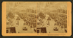 General view of the interior of Agricultural building, Columbian Exposition.