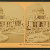 Administration building and fountains from Agricultural building, Columbian Exposition.