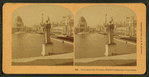 View from the Peristyle, World's Columbian Exposition.