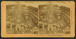 Interior of Liberal Arts building from top of the elevator, World's Columbian Exposition.