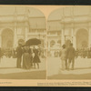 Entrance to the great Manufactures building, World's Fair, Chicago, U.S.A.