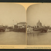 Distant view of Wooded Island bridge, World's Fair, Chicago, U.S.A.