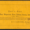Burt's Cave, near Maquoketa River, Jackson County, Iowa.