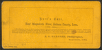 Burt's Cave, near Maquoketa River, Jackson County, Iowa.