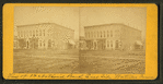 View of Ist National Bank, east side. Waterloo, Iowa.