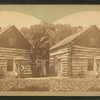 Log House on West Okoboji Lake where Abbie Gardner and others were massacared in 1857.