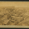 Bird's view of the city, Des Moines, Iowa.