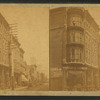 View of a store selling saddlery, Des Moines, Iowa.