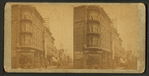 View of a store selling saddlery, Des Moines, Iowa.