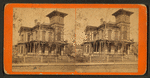 Residence of Charles Getchell, 9th and Locust St. Des Moines, Iowa.