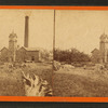Showing mode of constructing the mammoth Supply Well for the Des Moines Water Works.