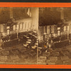 Interior, Iowa Capitol. Speaker's stand in Capitol.