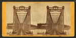 Bridge across rivers. Dubuque, Iowa.