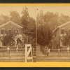 View of a home with a fence around in Dubuque,Iowa.