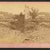 Scenes of destruction from the Catfish Creek flood 1876, Dubuque, Iowa.