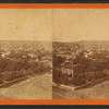 View looking southwest from the tower of the new court house.