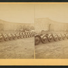 New railroad car wheels at a roundhouse in Ellis.