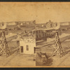 General view of Great Bend showing wind mill, implement store, homes, other buildings.