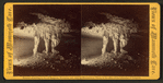 Altar in "Gothic Chapel" (is formed by stalactites extending from ceiling to floor).