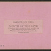 Mouth of the cave.