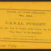 Canal Street.