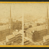 Bird's-eye view from St. Patrick's church towards Carrollton.
