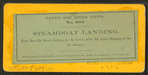 Steamboat landing, from Bienville street, looking up the levee, with the upper shipping in the far distance.