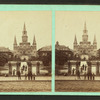 View of Jackson square and Cathedral.