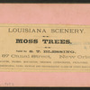 Moss trees.