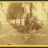 The portion of the officer's quarters shown in No. 4 looking from the other end. The first is the home of the commandant.