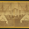 Mess hall in new building.