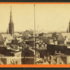 South from the armory, church, Shot Tower beyond.