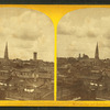 Baltimore by moonlight[showing homes, churches and the Cathedral].