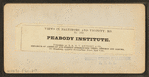 Peabody Institute. Baltimore.